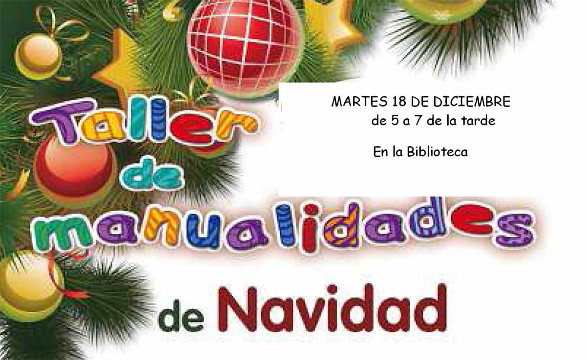 Taller de Manualidades de Navidad Taller de Manualidades de Navidad